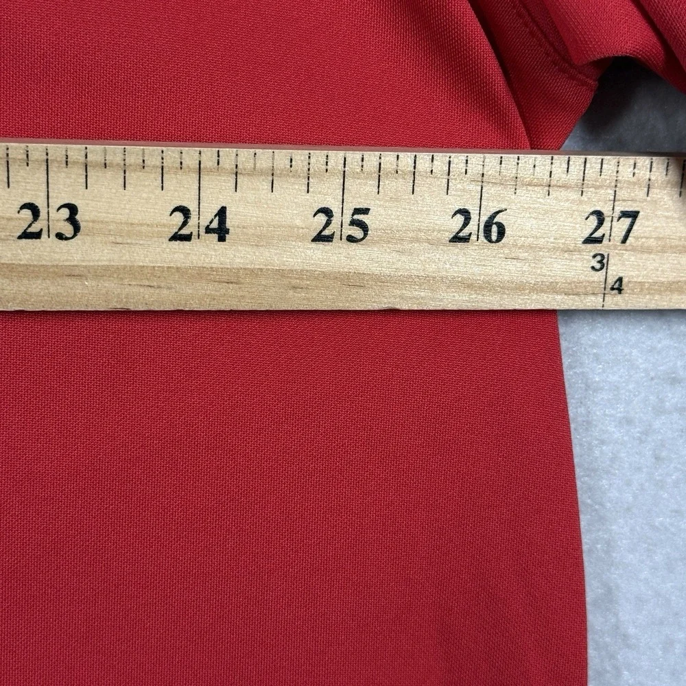 Nike Polo Shirt Mens XXL 2XL Red Jim Beam Whiskey Logo Golf Performance Logo